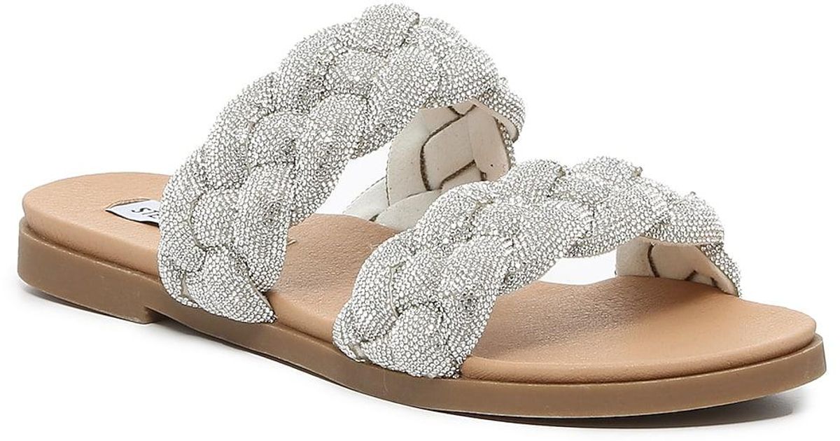 Steve Madden Dolay Sandal In Metallic Lyst
