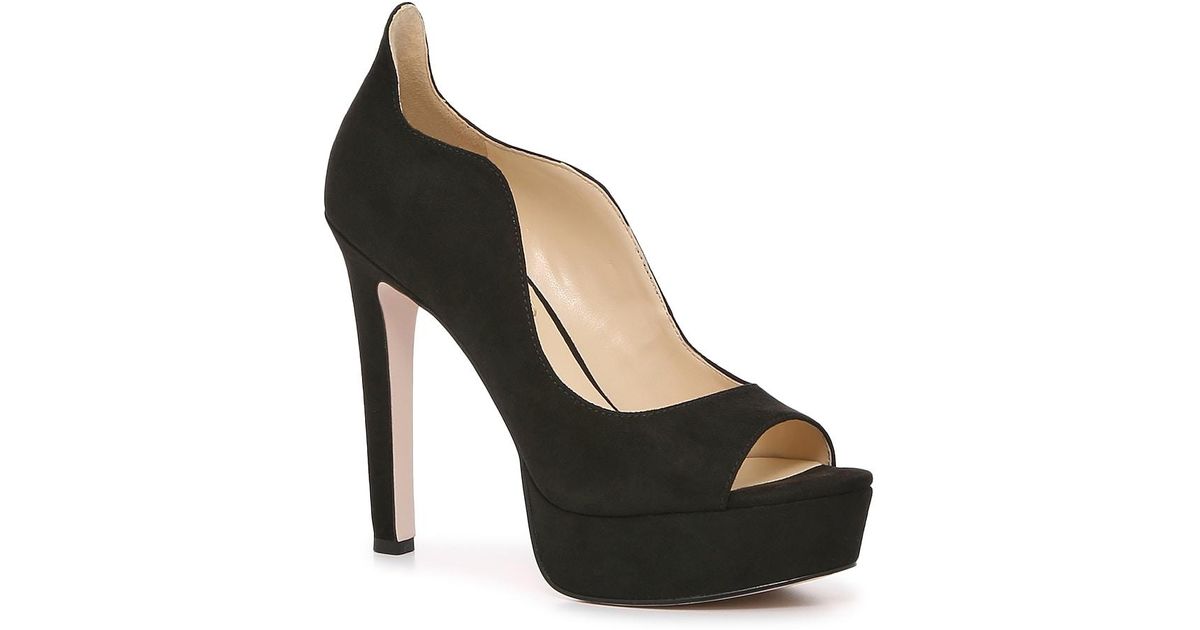 Jessica Simpson Benicia Platform Pump in Black Lyst