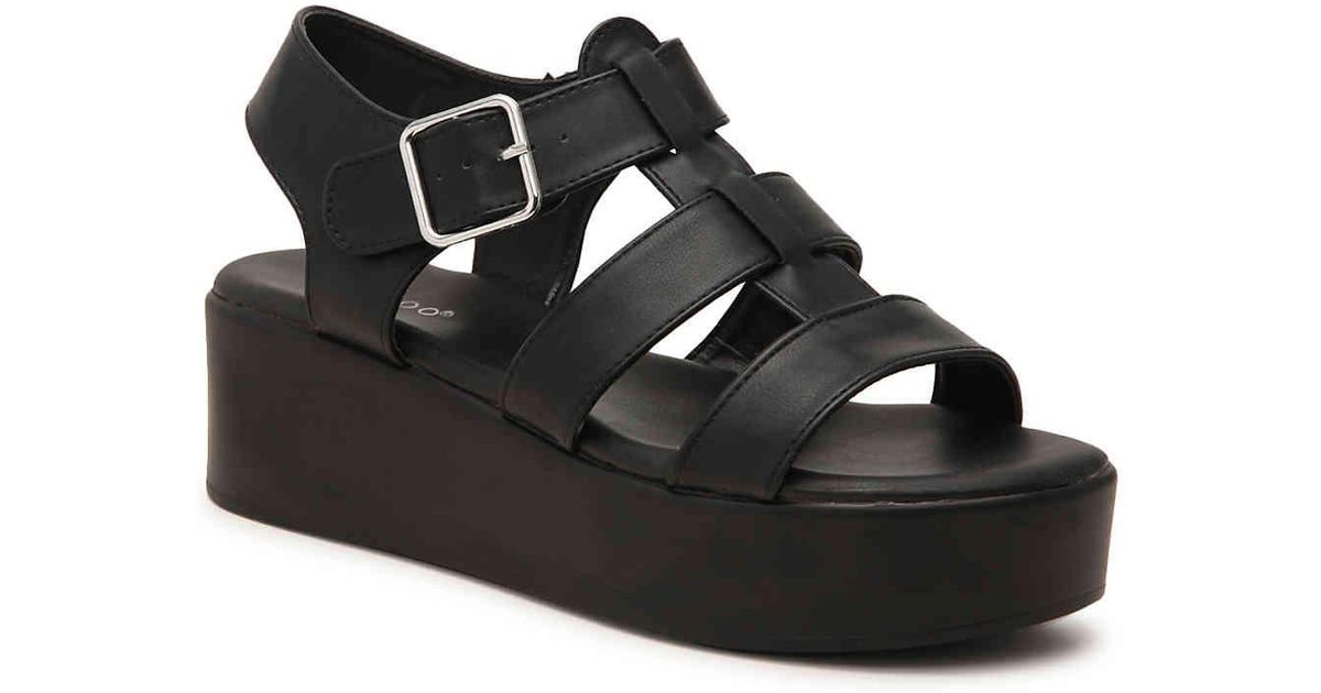 bamboo bonus wedge sandal