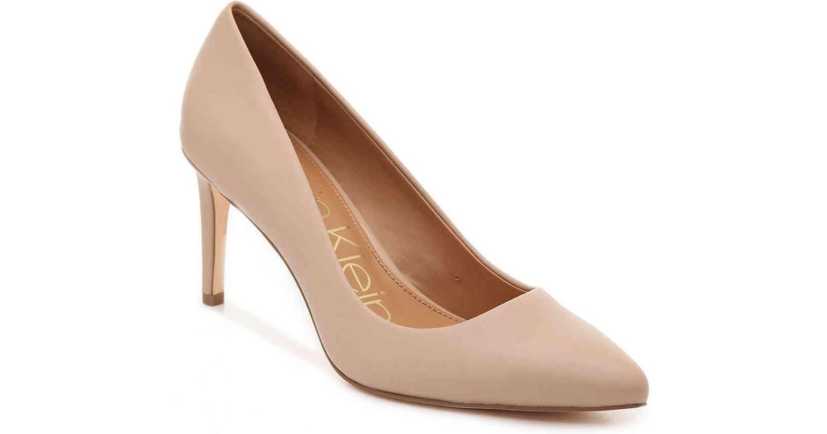 calvin klein rajon pump