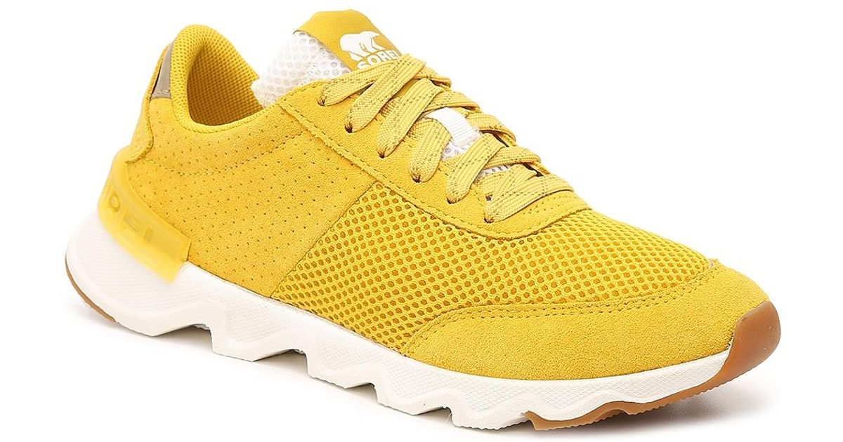 sorel yellow sneakers