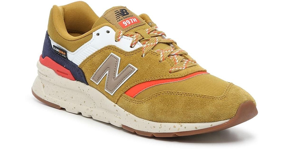 New Balance Suede 997h Sneaker in Mustard Yellow (Yellow) for Men | Lyst