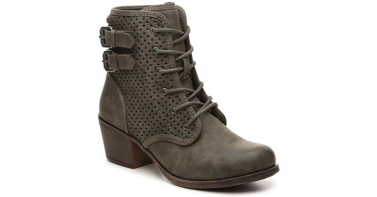 roxy combat boots black