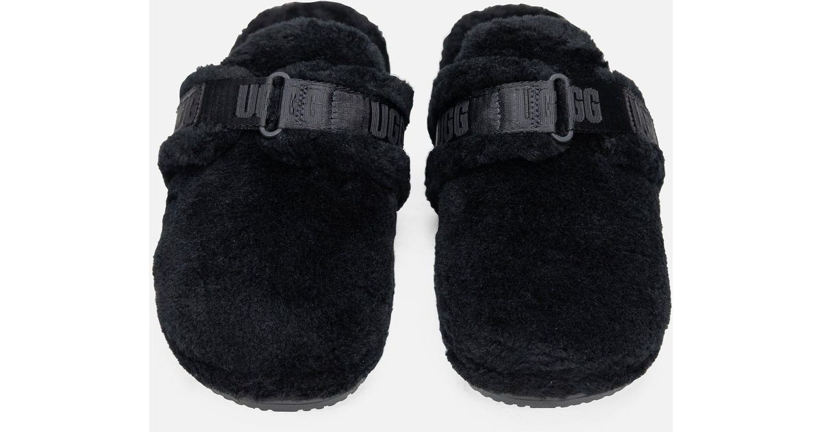 ugg fluffy slippers on sale