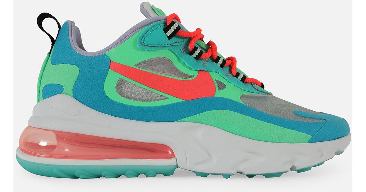 air max 270 react lime green