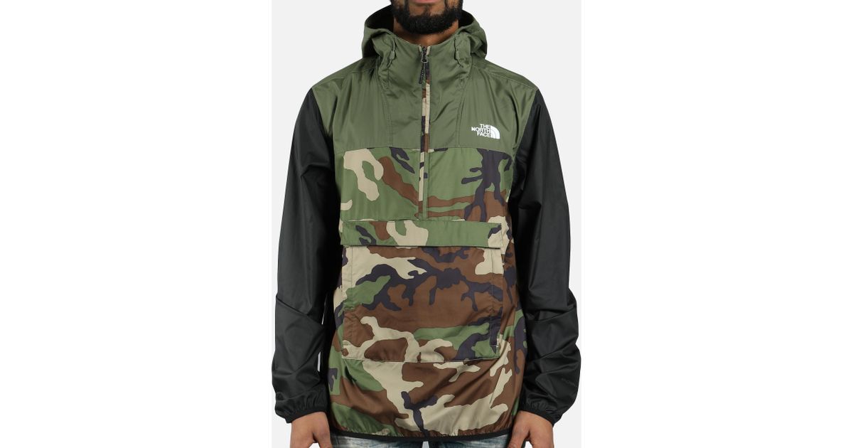 the north face fanorak camo