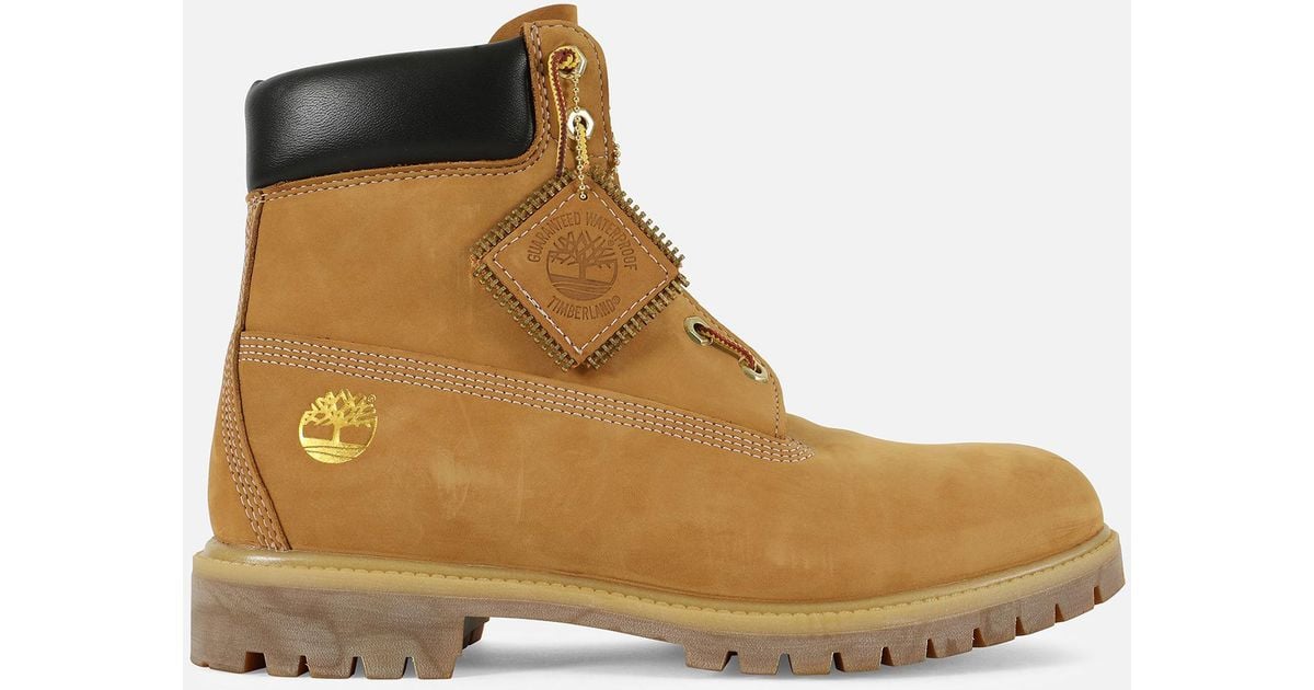 timberland 6 premium boot wheat zip