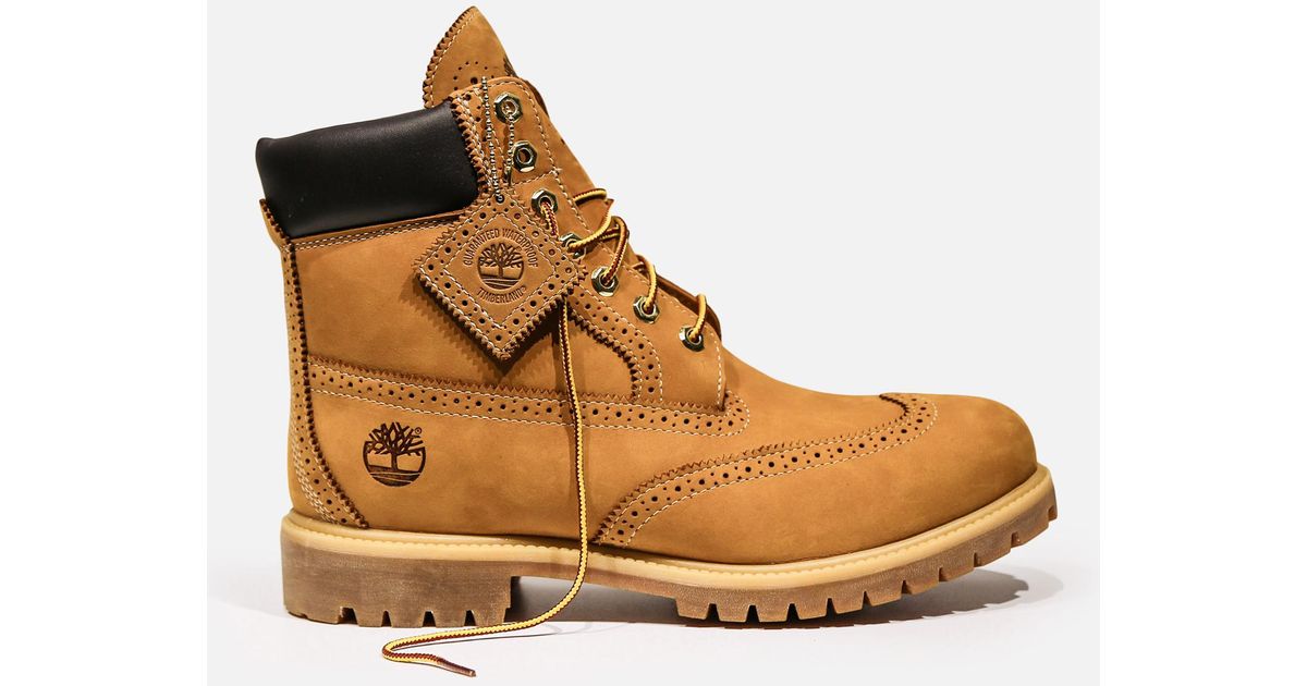 brogue boots timberland
