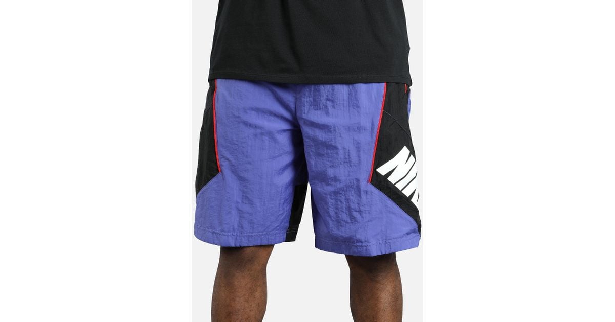 nike throwback shorts purple