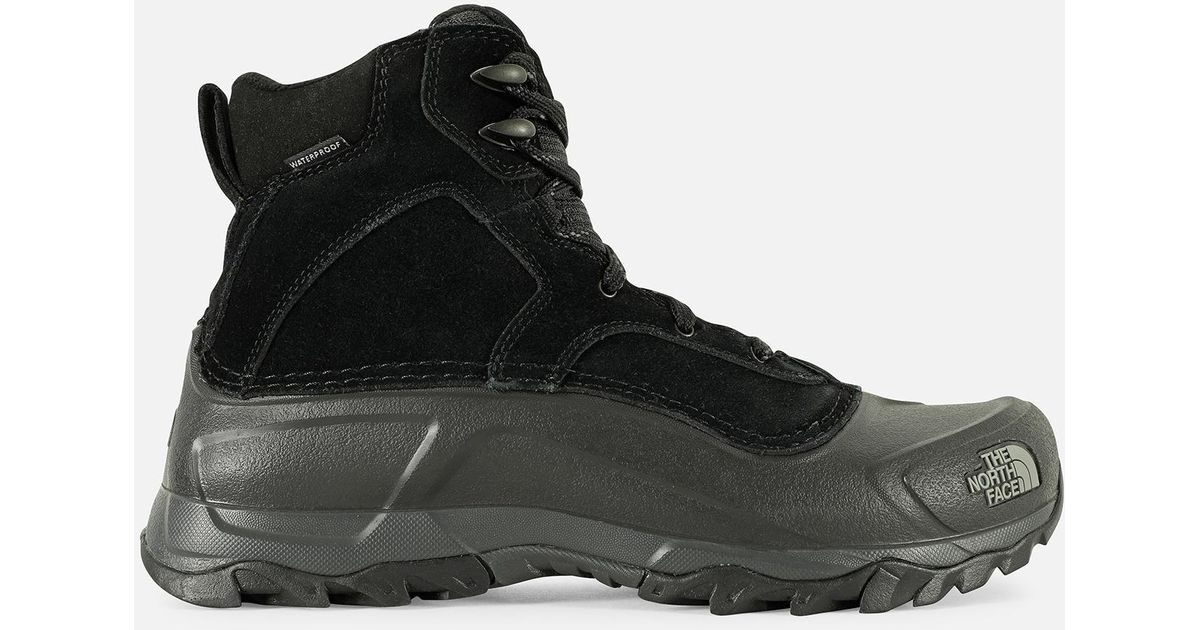The North Face Suede Snowfuse Boots in 