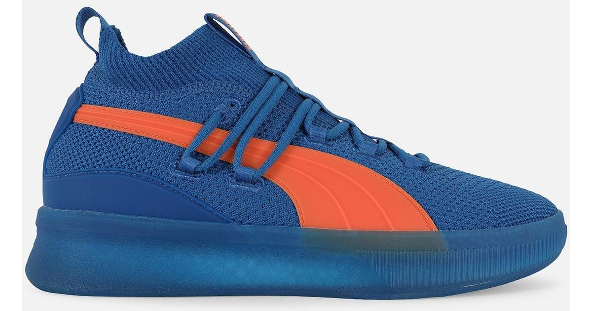 puma clyde blue