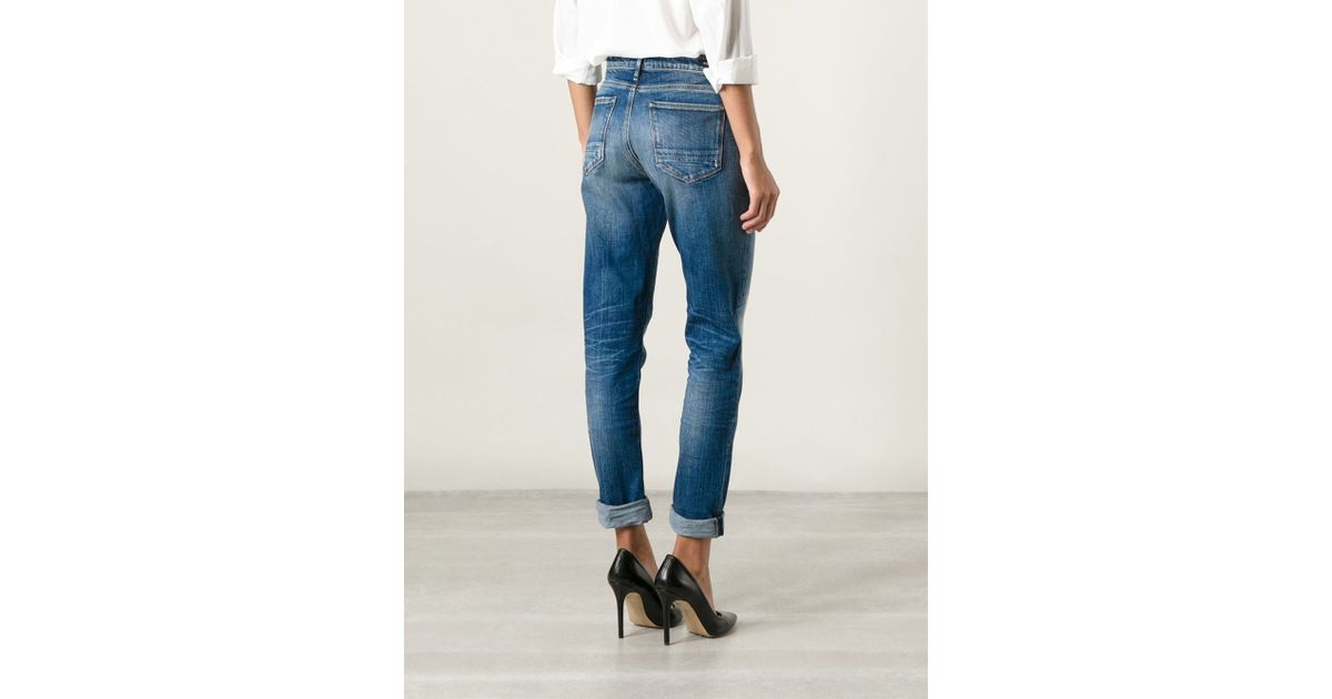 Denham Point Girlfriend Fit Jeans in Blue Lyst UK