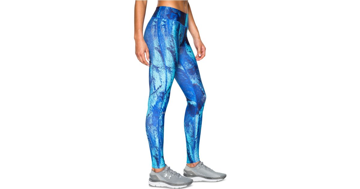 blue under armour leggings