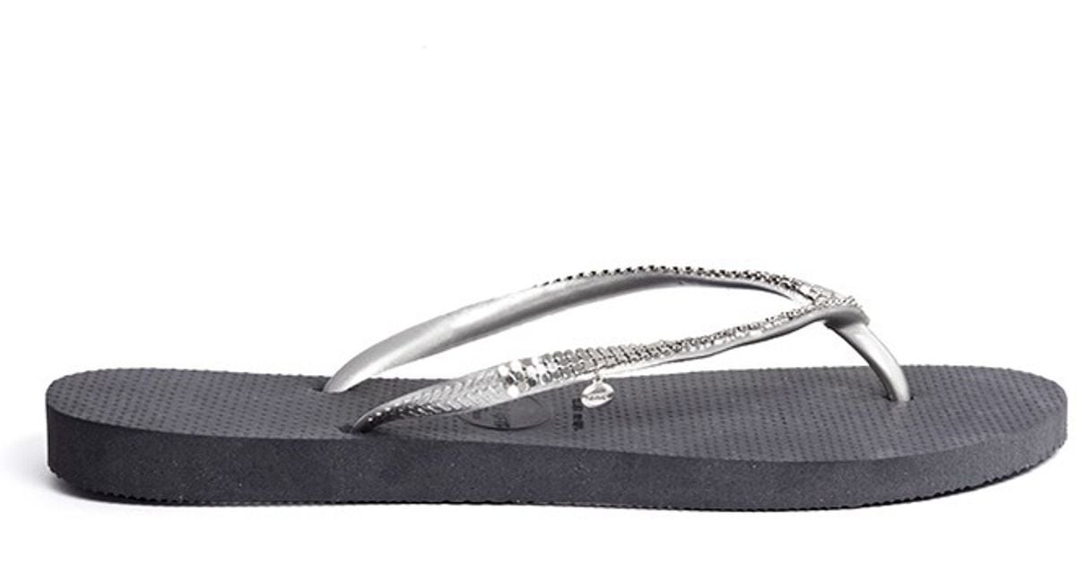 havaianas slim metal mesh