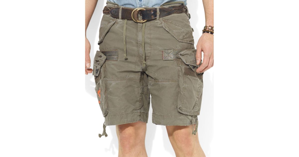 polo cargo shorts big and tall