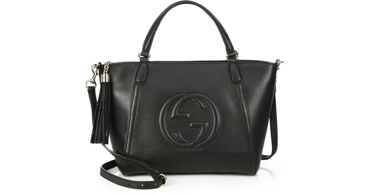 Gucci Soho Small Leather Top Handle Bag 