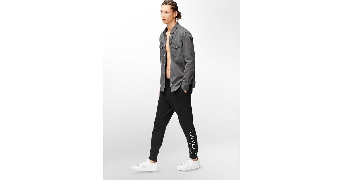 calvin klein jogger set mens