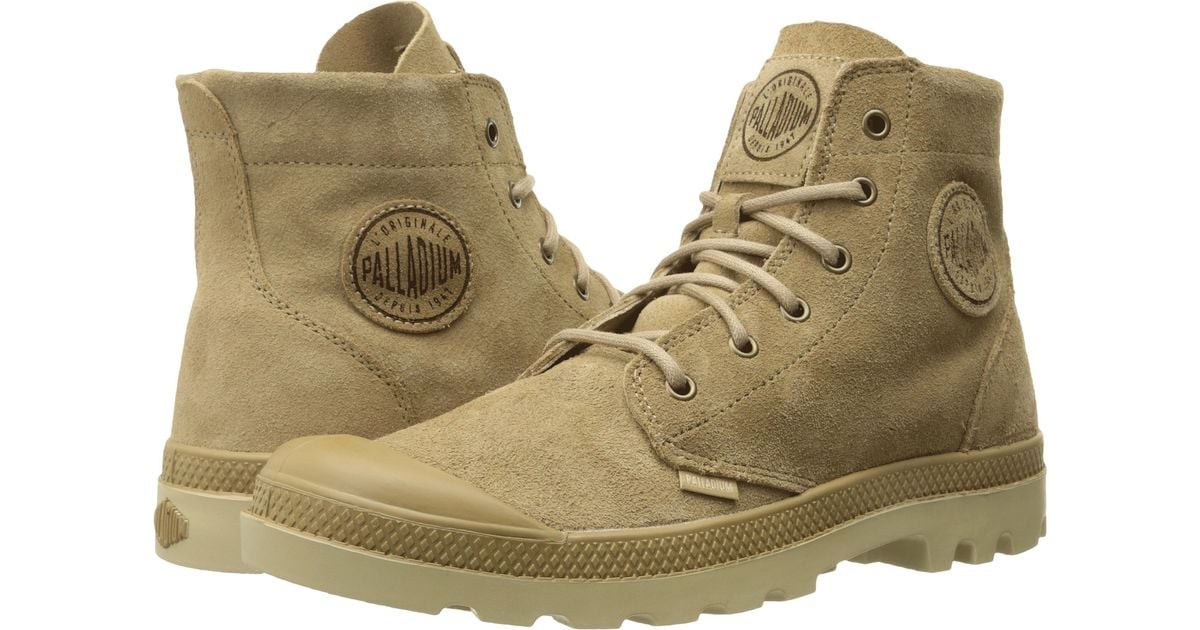 Palladium Pampa Hi Suede Ul for Men - Lyst