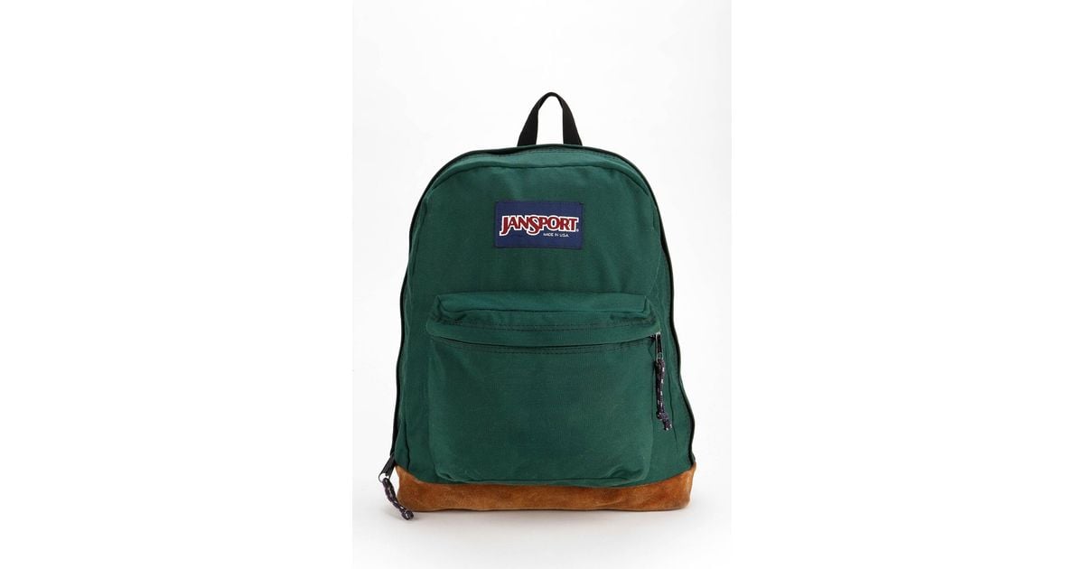 jansport forest green backpack