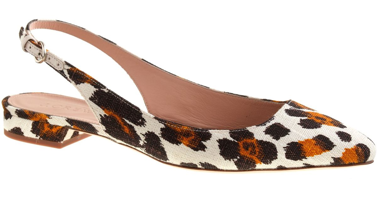 j crew slingback flats