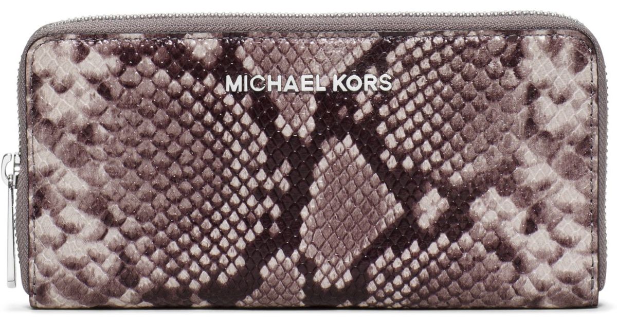 michael kors wallet snakeskin