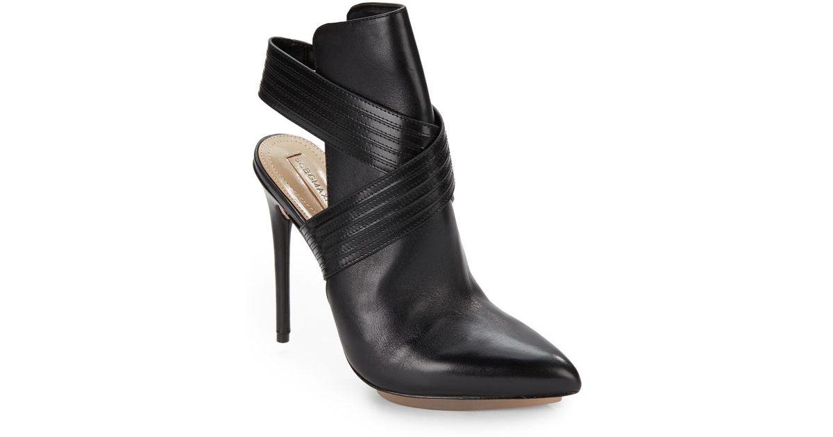 bcbg black booties