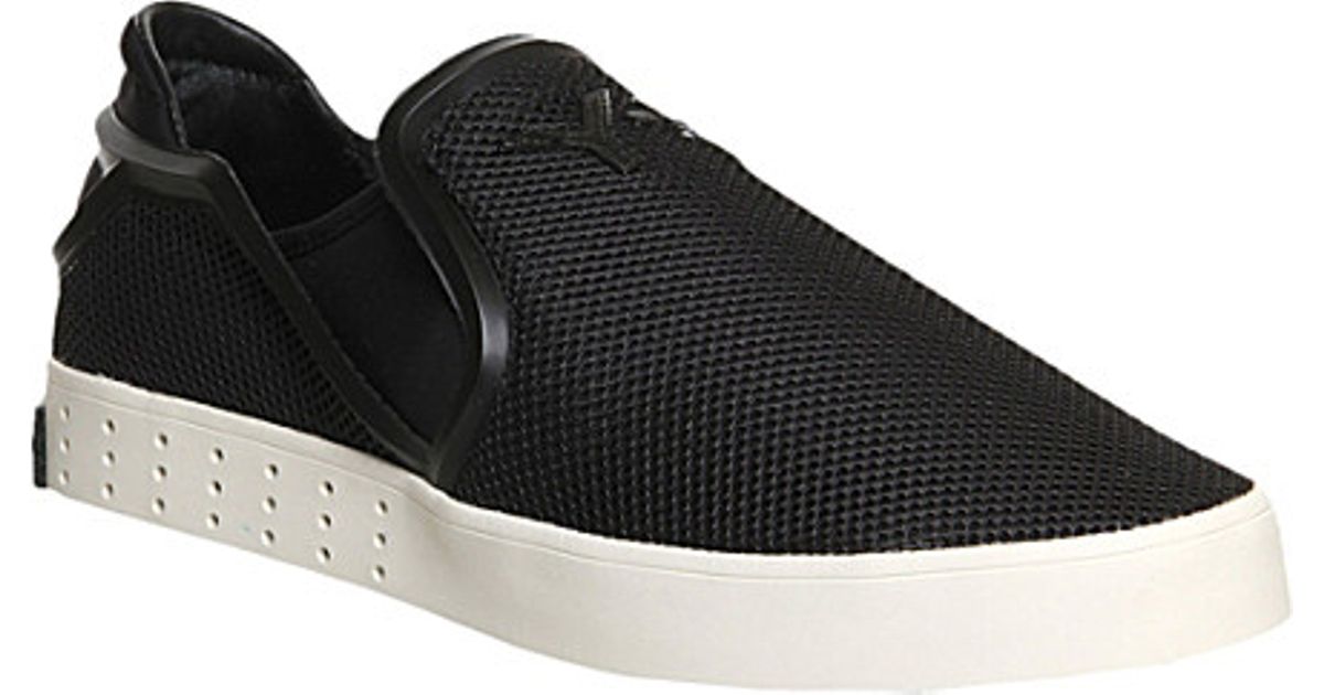 adidas Y3 Laver Slip-On Shoes - For Men in Black Black White ...