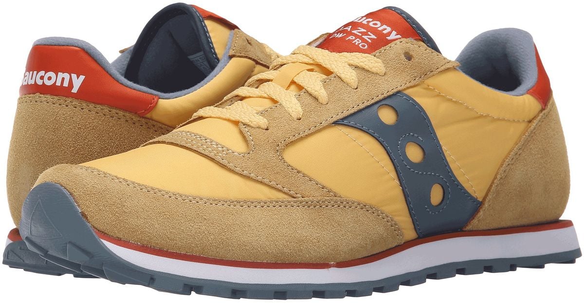 Saucony Synthetic Jazz Low Pro in 