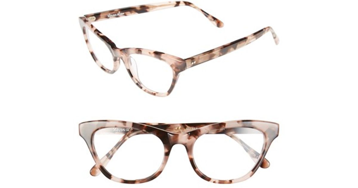 Steven Alan Bayview 51mm Cat Eye Optical Glasses In Pink