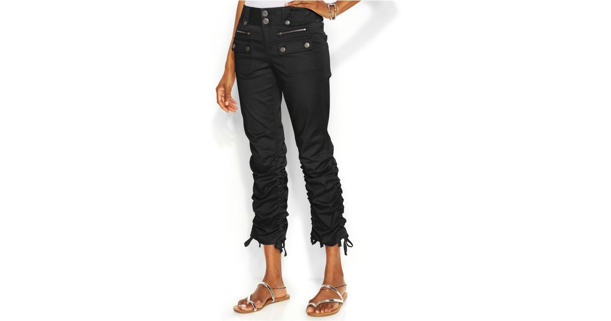 denim co cuff cargo