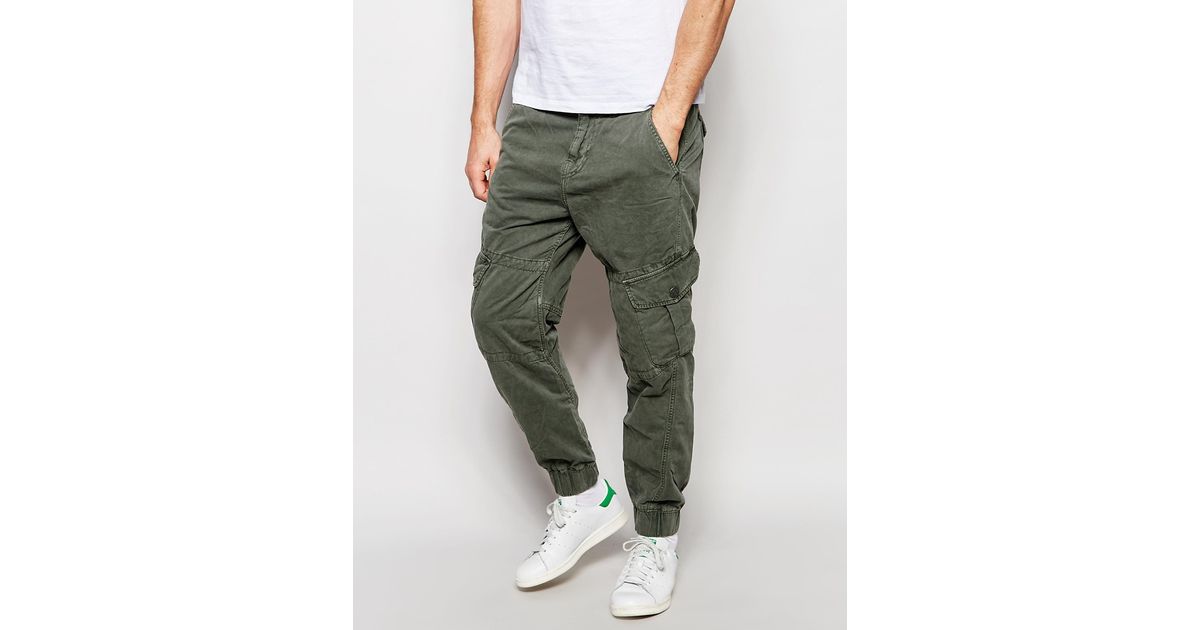 true religion cargo pants faded green