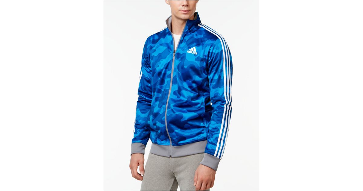 adidas blue camo jacket