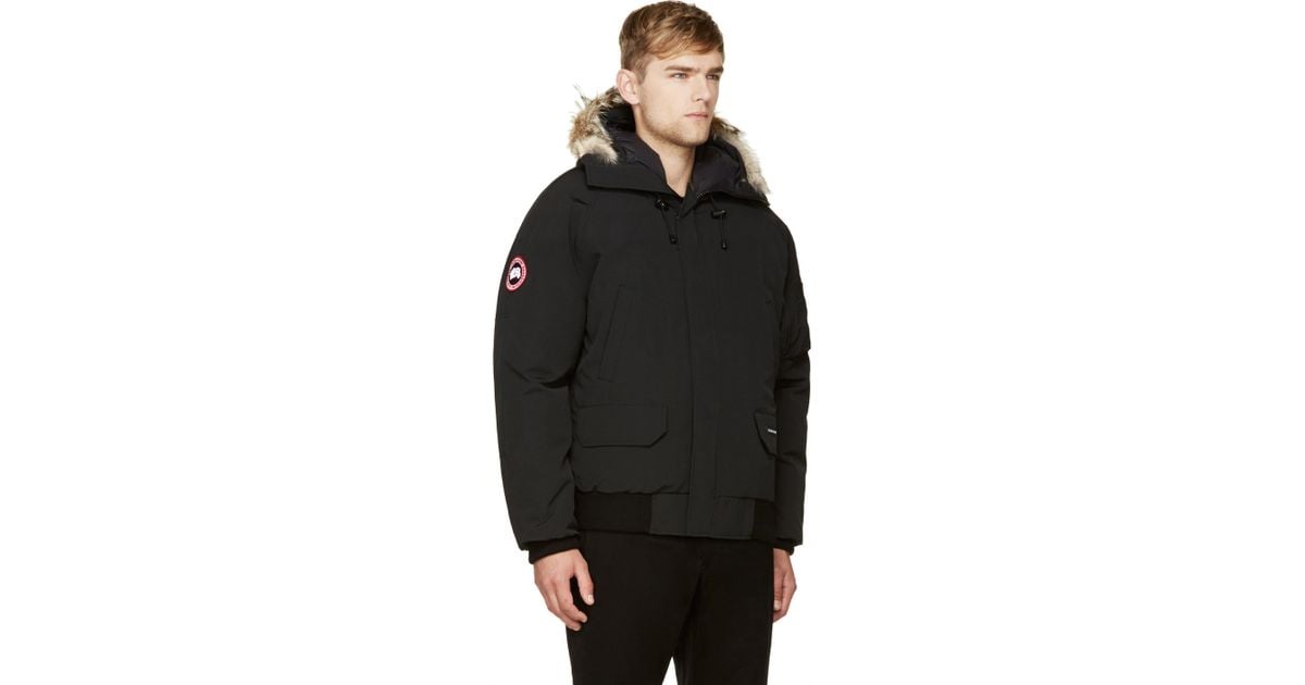 canada goose black bomber mens canada goose black bomber mens
