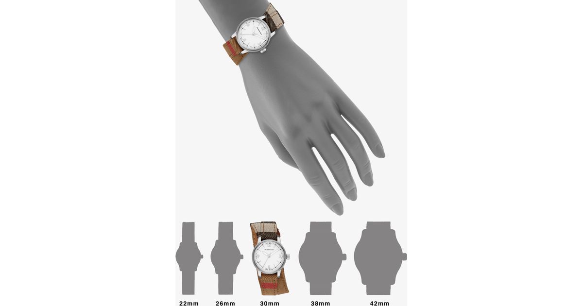 burberry utilitarian watch womens