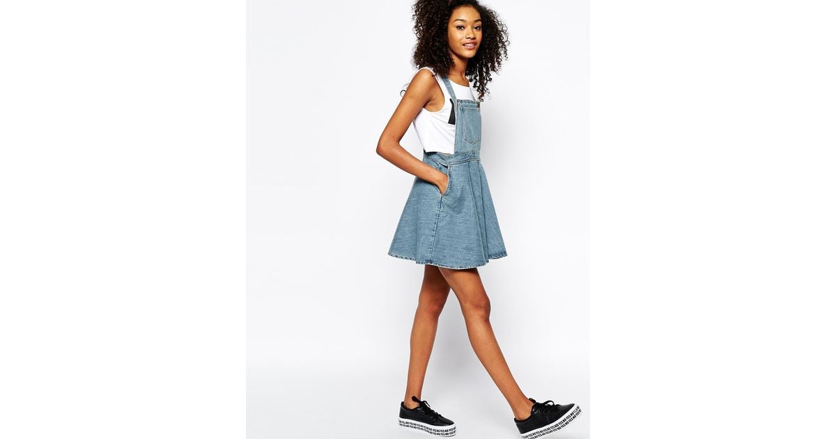 monki pinafore dress