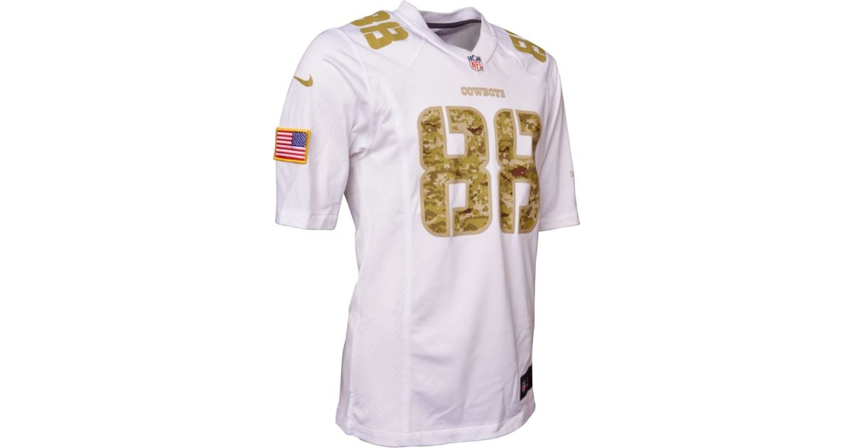 dez bryant authentic jersey white