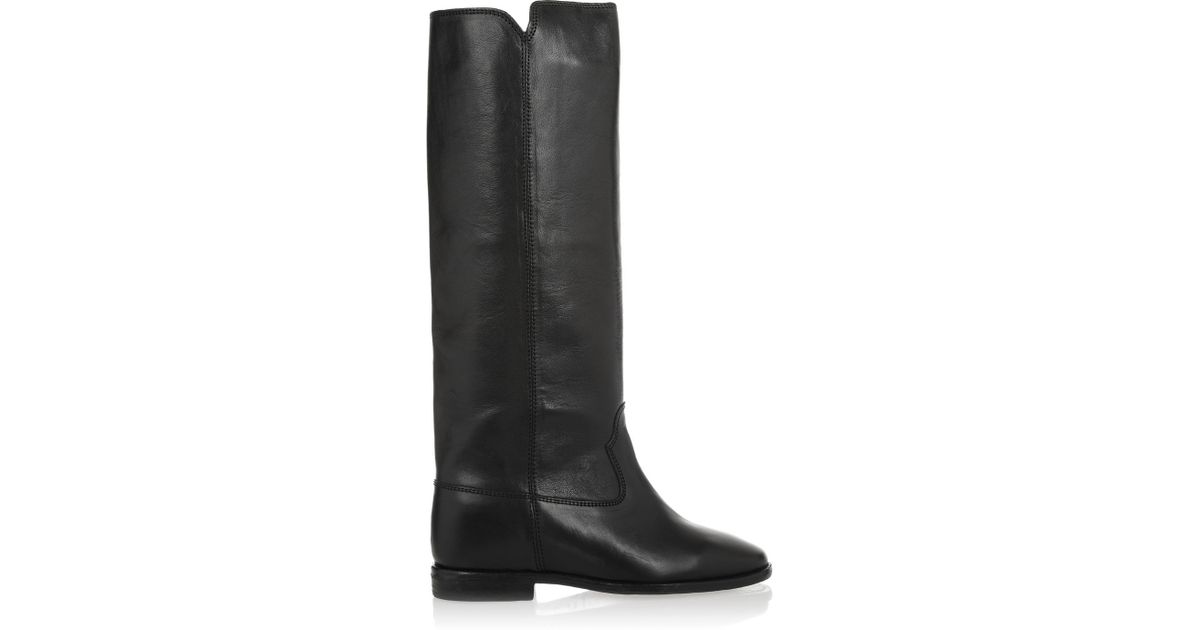 chess boots isabel marant