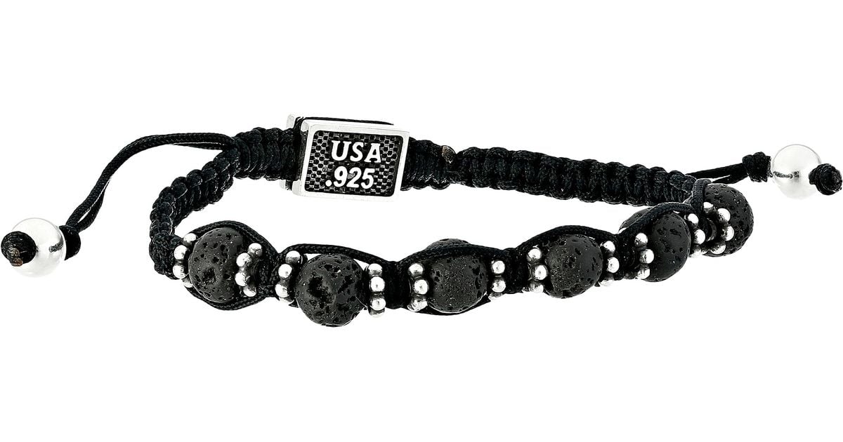 KING BABY STUDIO SILVERTONE STAR MACRAME BRACELET NWT