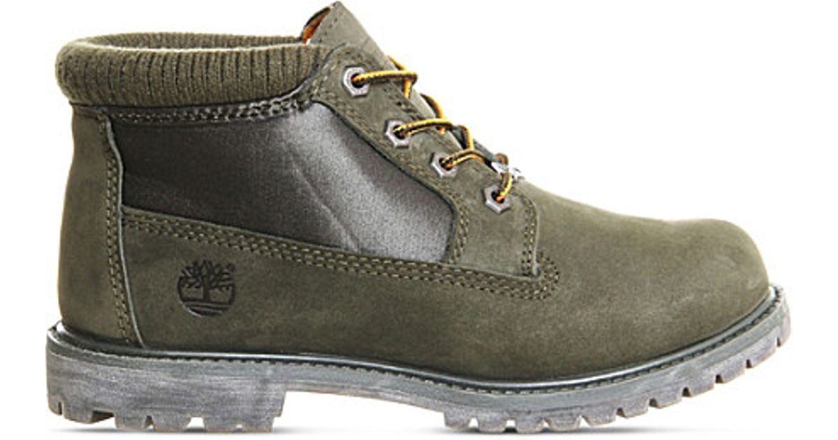 forest green timberland boots womens