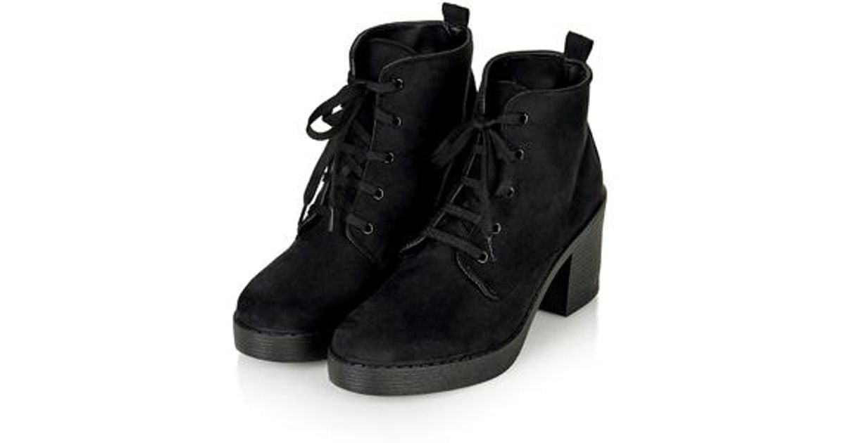 TOPSHOP Best Beaumont Lace-up Boots in 