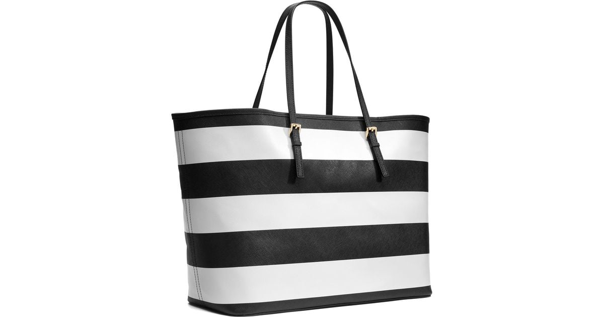 michael kors stripe purse