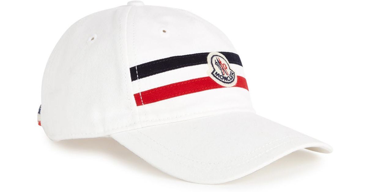 white moncler cap