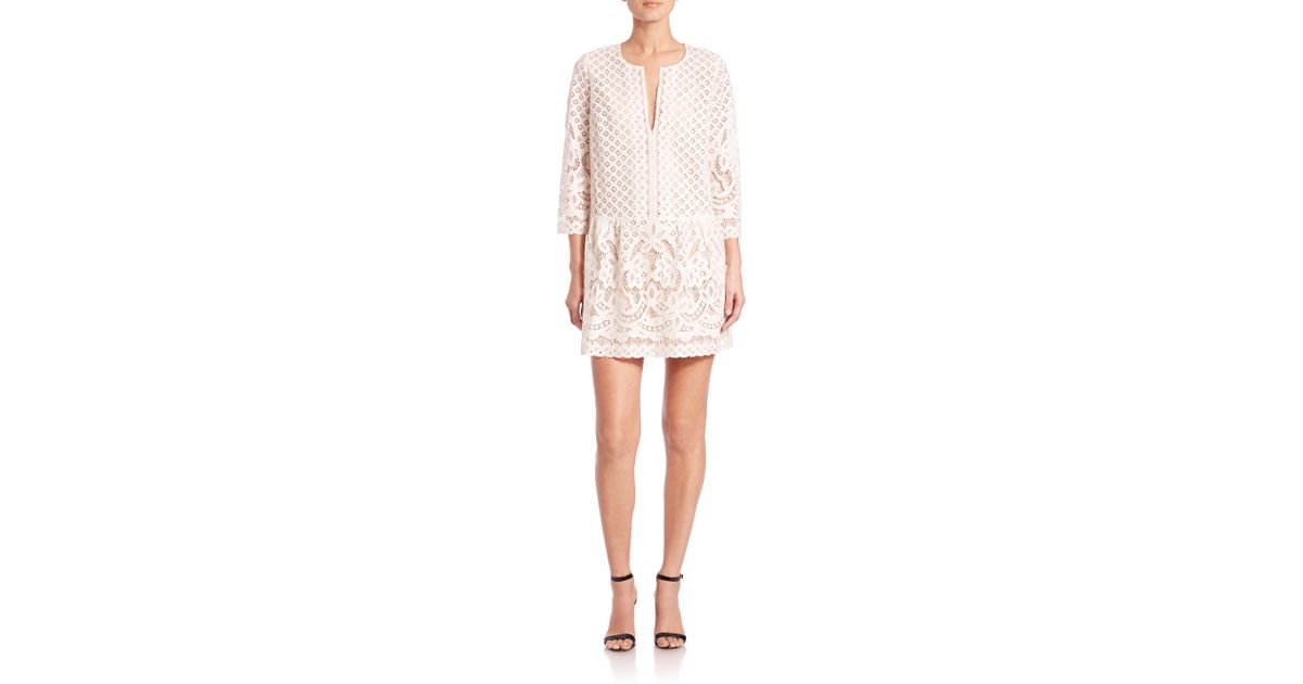bcbg ivory dress