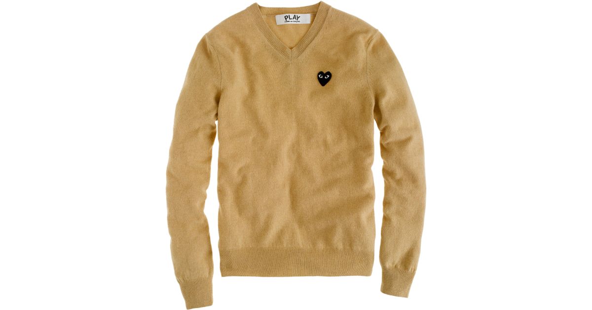 comme des garçons play sweater