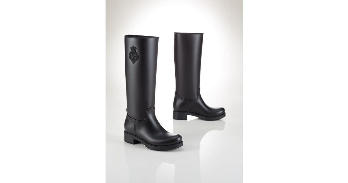 rain boots polo ralph lauren