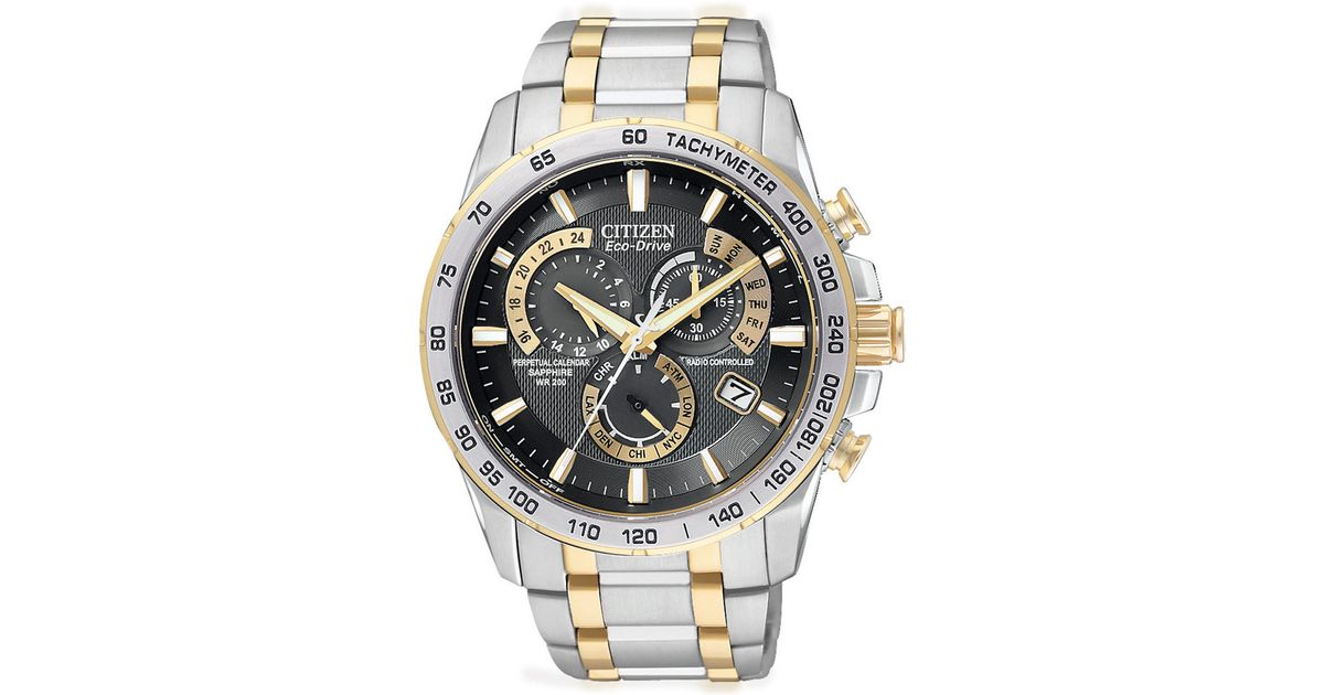 two tone citizen watch