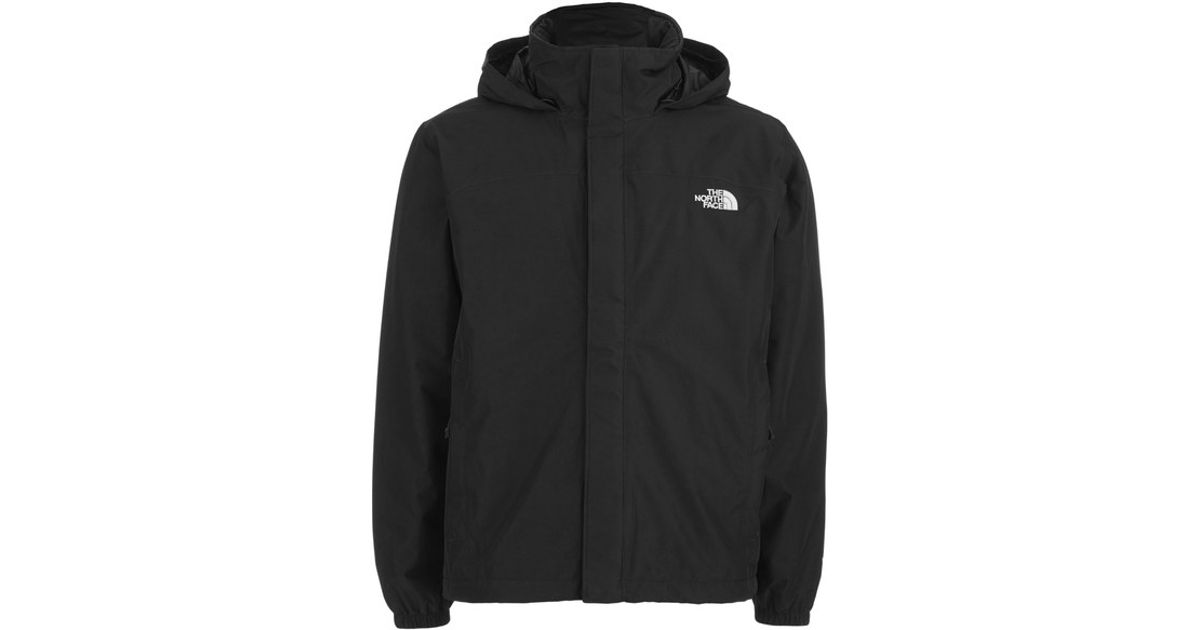 black mens north face coat