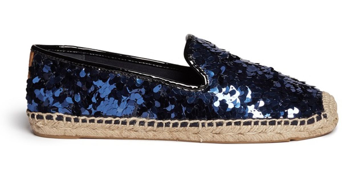 sequin espadrilles