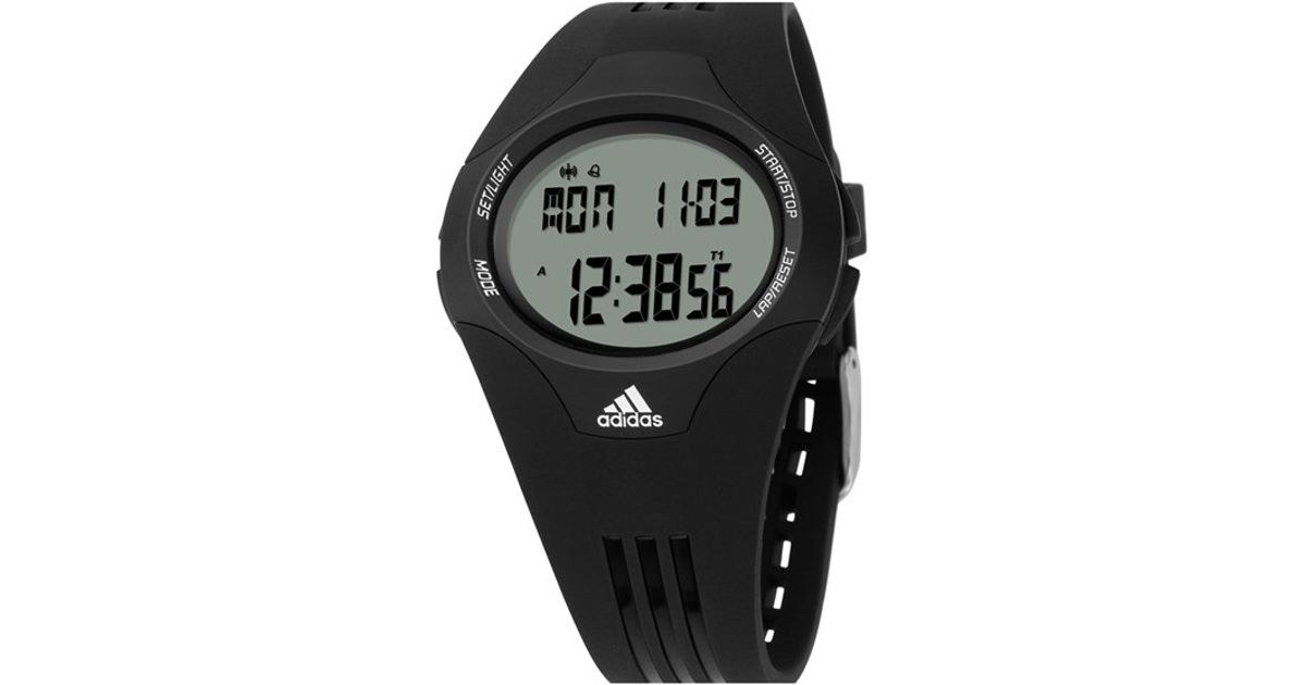 adidas 'uraha' Digital Watch in Black - Lyst