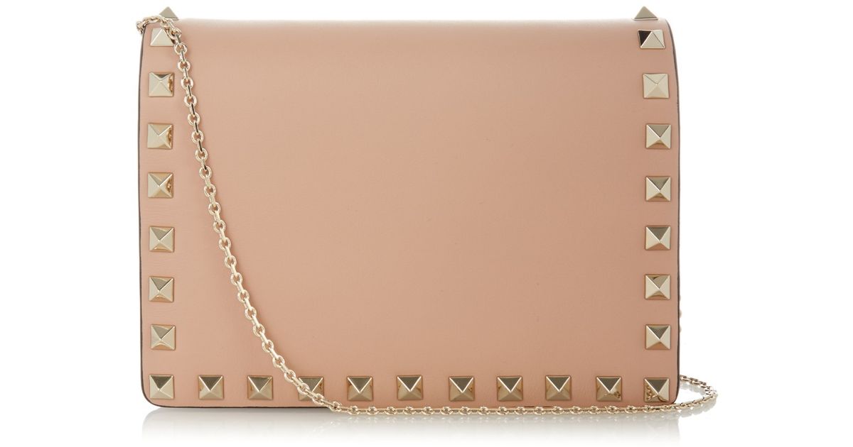 valentino rockstud blue bag